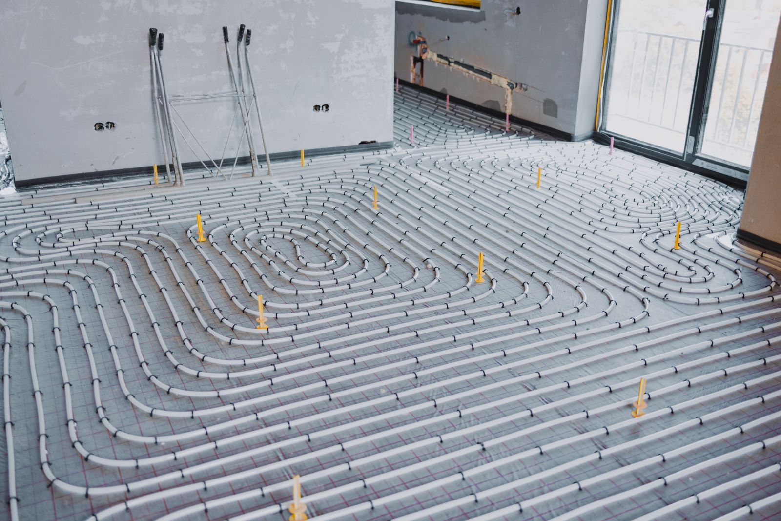 Plancher chauffant résidentiel