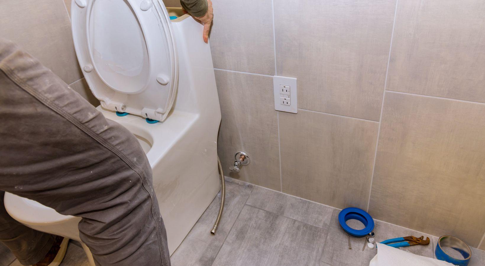 Toilette moderne